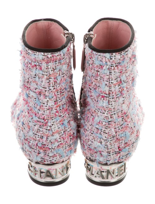Chanel 2018 Interlocking CC Logo Boots