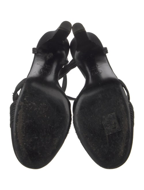 Chanel 2023 Interlocking CC Logo T-Strap Pumps