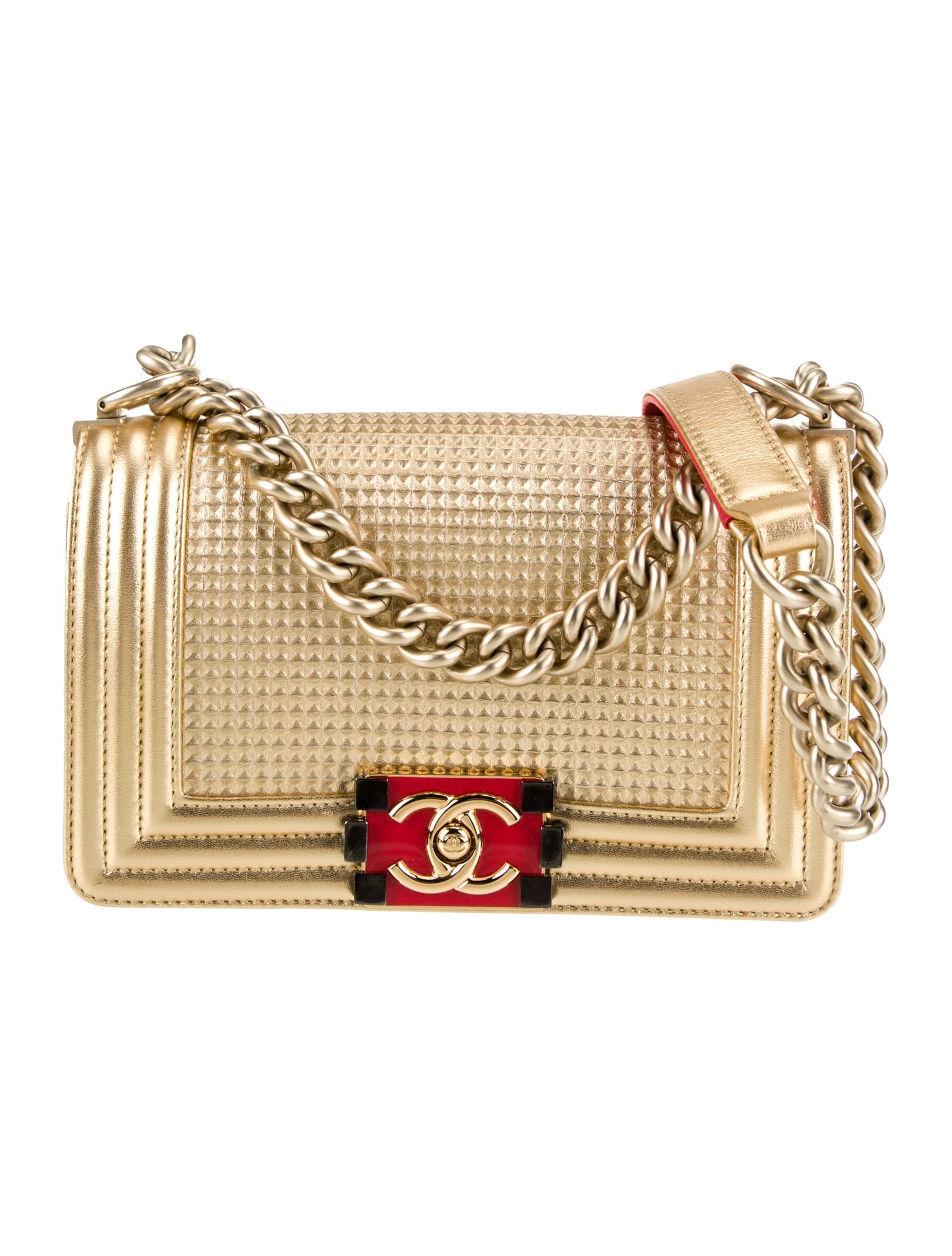 Chanel Small Cube Boy Bag