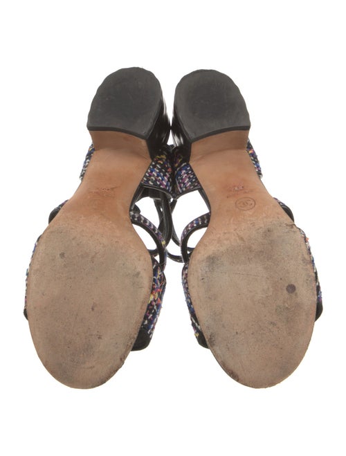 Chanel 2017 Interlocking CC Logo Sandals