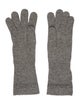 Chanel Solid Cashmere Knit Gloves