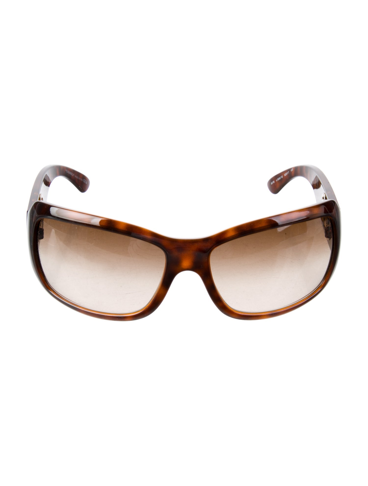 Chanel Interlocking CC Logo Shield Sunglasses