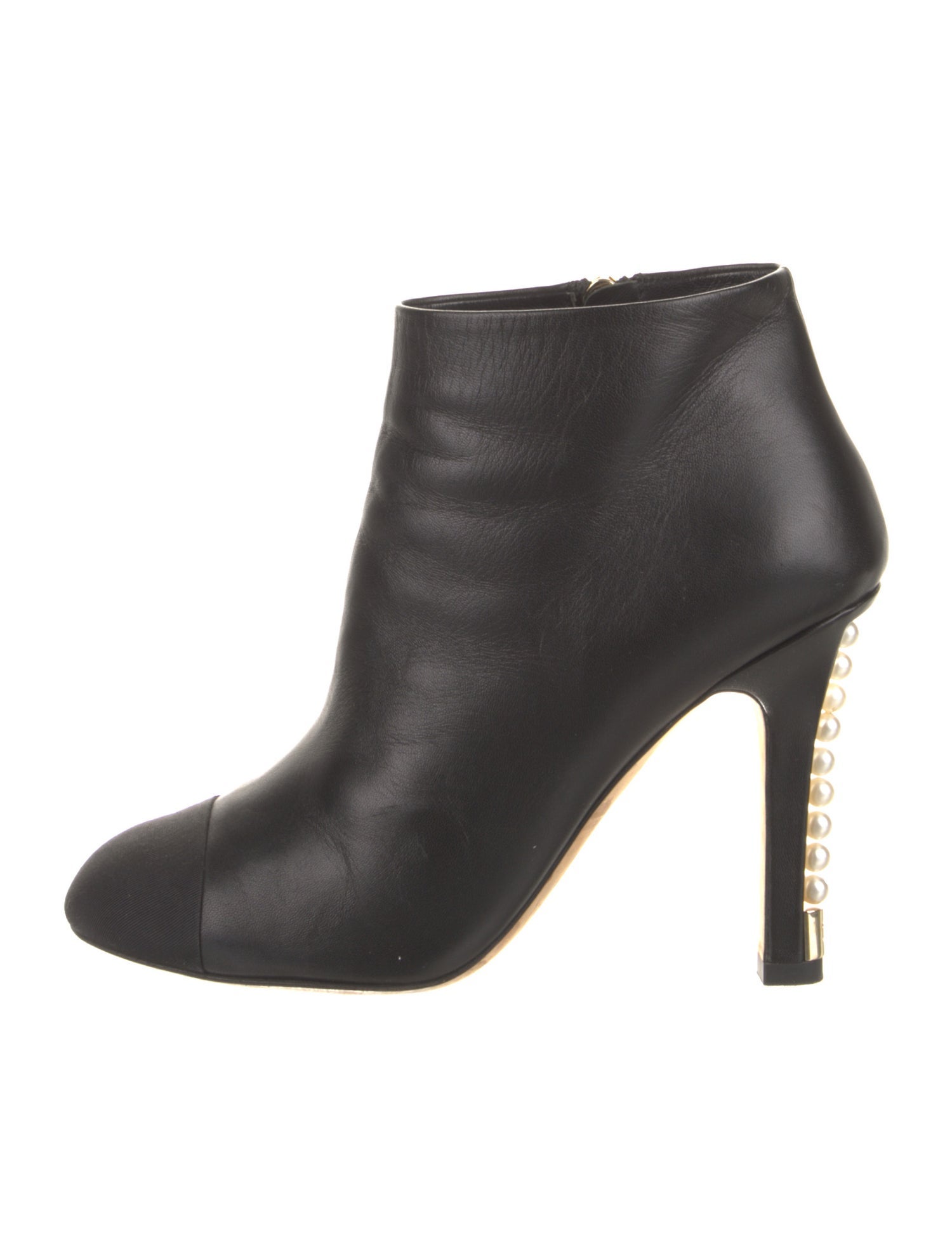 Chanel 2017 Interlocking CC Logo Boots