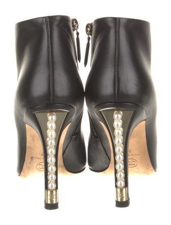 Chanel 2017 Interlocking CC Logo Boots