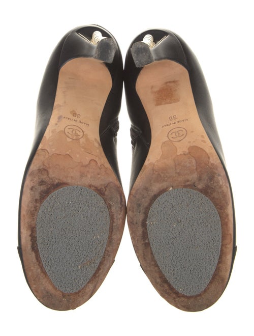 Chanel 2017 Interlocking CC Logo Boots