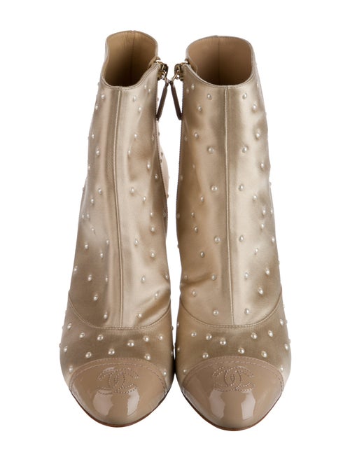 Chanel 2018 Interlocking CC Logo Boots