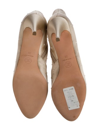 Chanel 2018 Interlocking CC Logo Boots