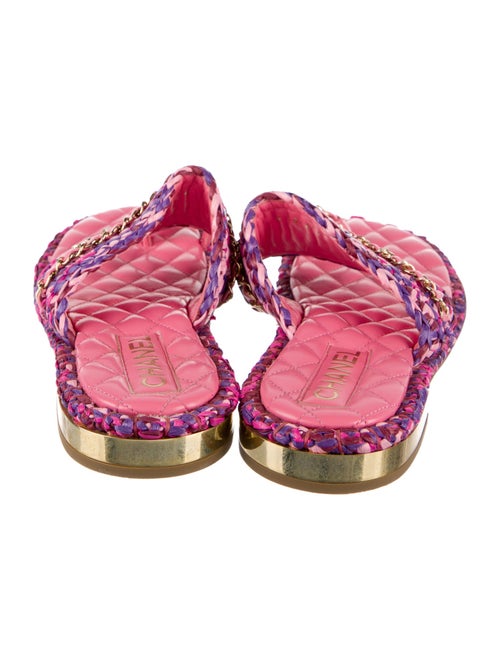 Chanel 2020 Interlocking CC Logo Slides