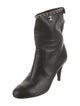 Chanel Interlocking CC Logo Leather Boots