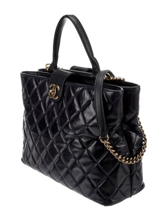 Chanel Paris-Rome Gold Bar Tote