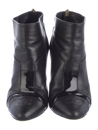Chanel 2013 Interlocking CC Logo Boots