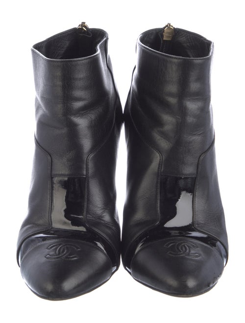 Chanel 2013 Interlocking CC Logo Boots