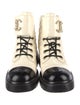 Chanel 2021 Interlocking CC Logo Combat Boots