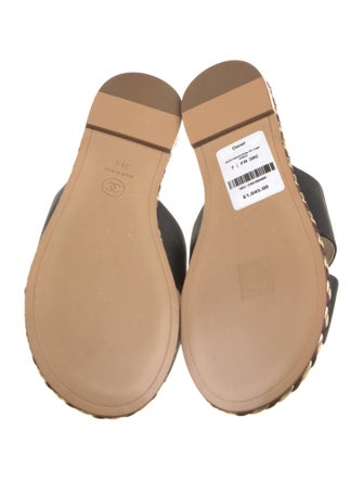 Chanel 2018 Interlocking CC Logo Slides