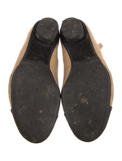 Chanel Vintage Interlocking CC Logo Mary Jane Flats