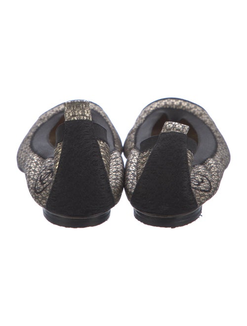Chanel Interlocking CC Logo Ballet Flats