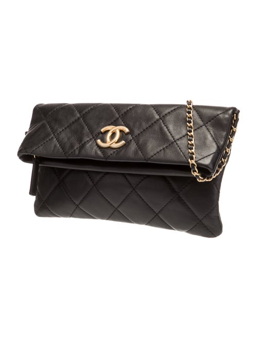 Chanel CC Foldover Clutch