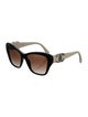 Chanel Interlocking CC Logo Cat-Eye Sunglasses