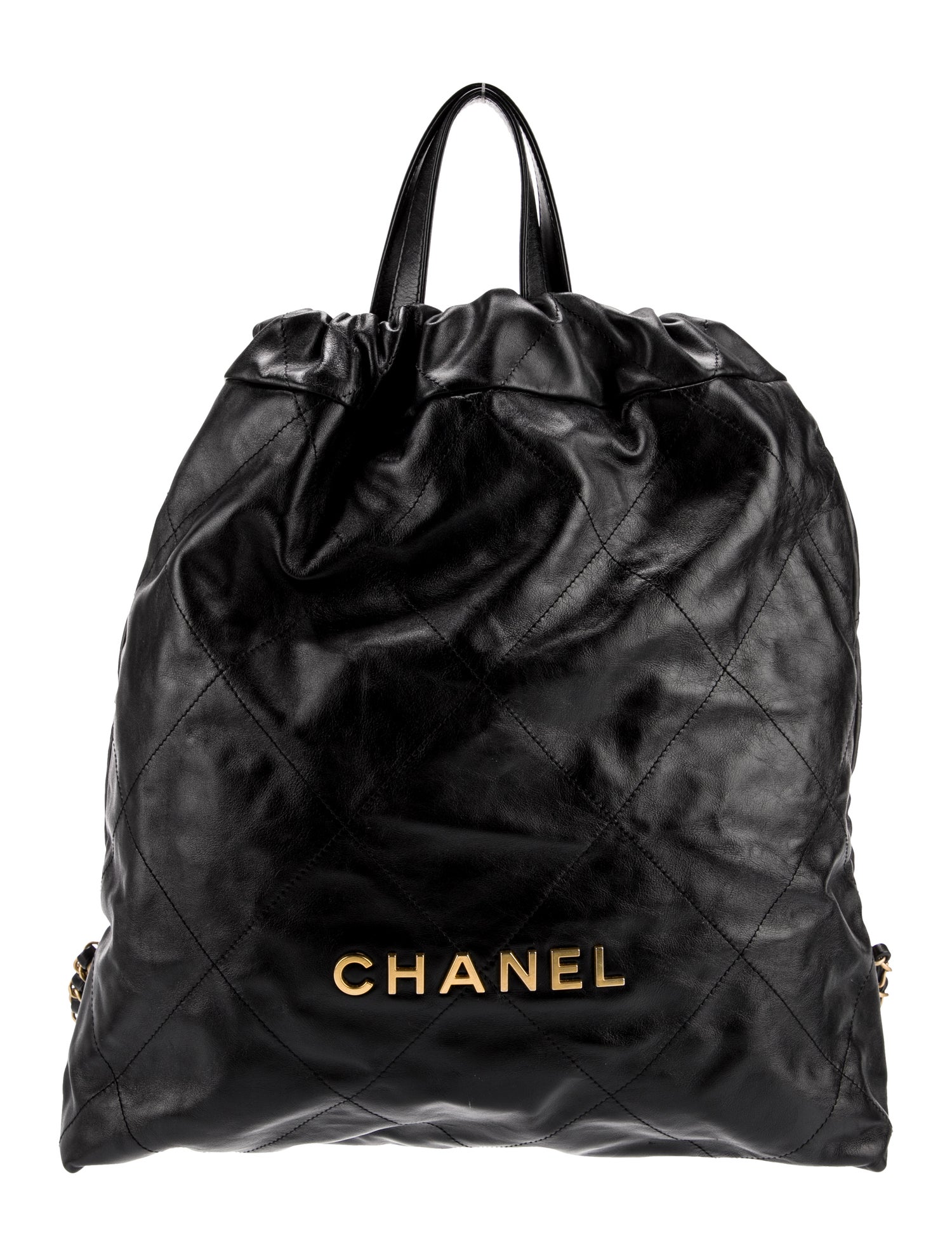 Chanel Quilted 22 Backpack