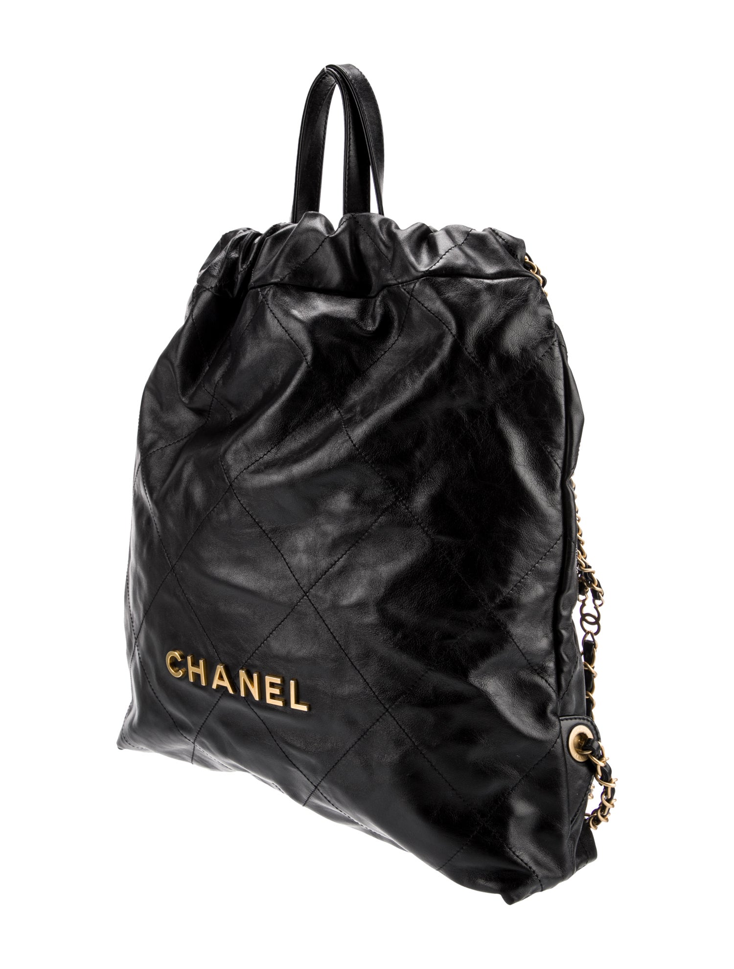 Chanel Quilted 22 Backpack