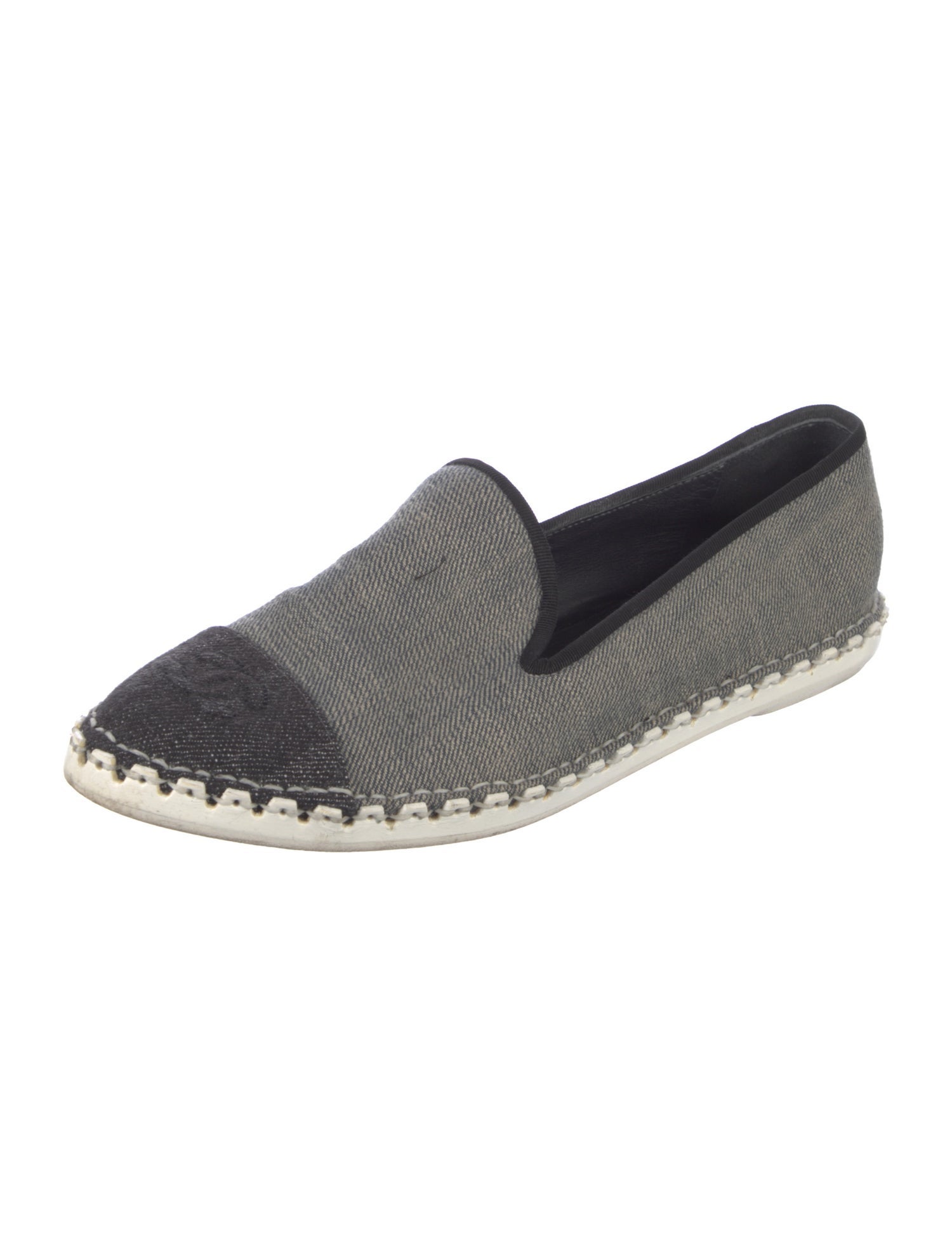 Chanel 2019 Interlocking CC Logo Espadrilles