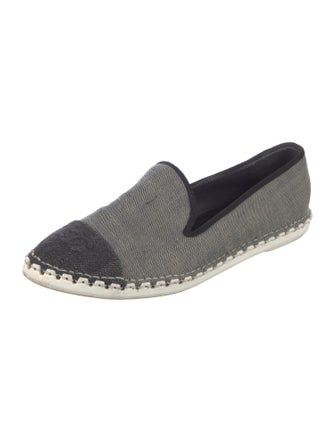 Chanel 2019 Interlocking CC Logo Espadrilles