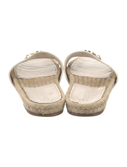 Chanel 2017 Interlocking CC Logo Espadrilles