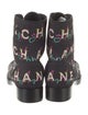 Chanel 2019 Interlocking CC Logo Combat Boots