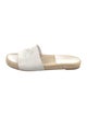 Chanel Interlocking CC Logo Patent Leather Espadrilles