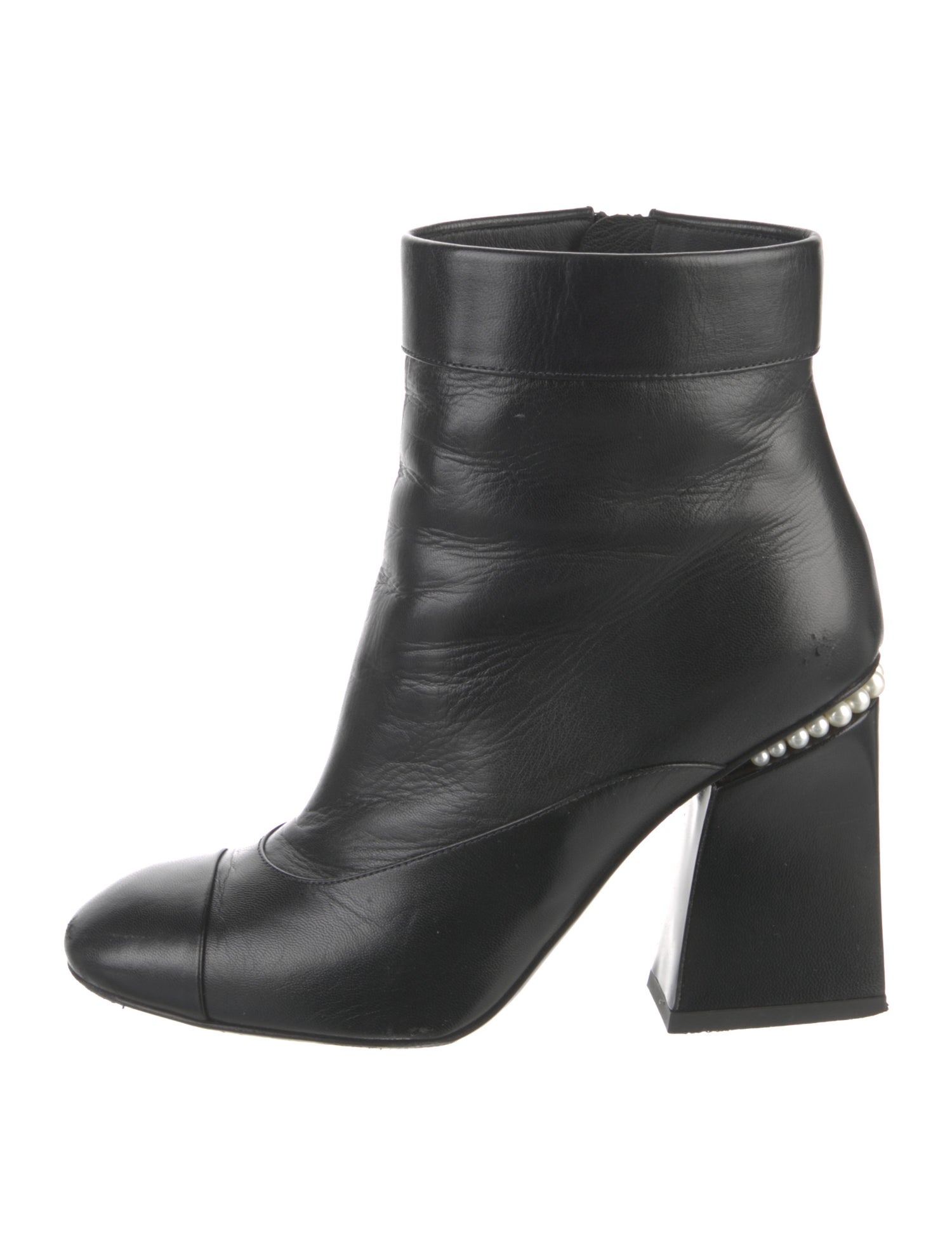 Chanel 2022 Interlocking CC Logo Boots