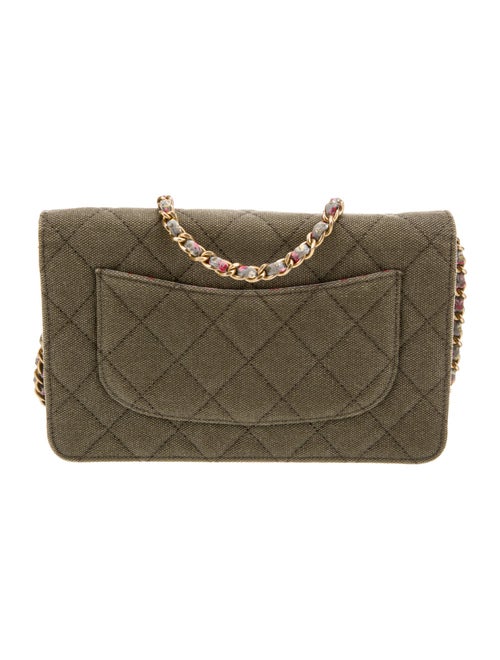 Chanel Paris-Cuba Classics In Fabrics Wallet On Chain