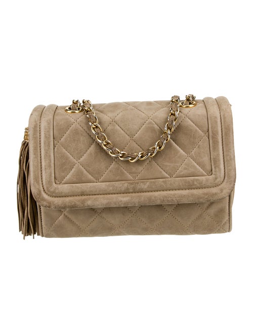 Chanel Quilted Tassel Shoulder Bag