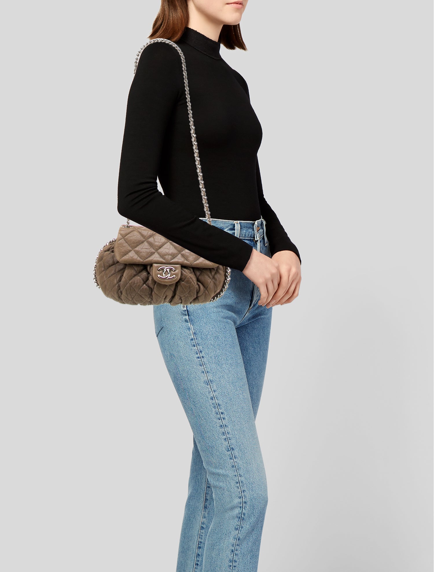 Chanel Medium Chain Around Flap Bag