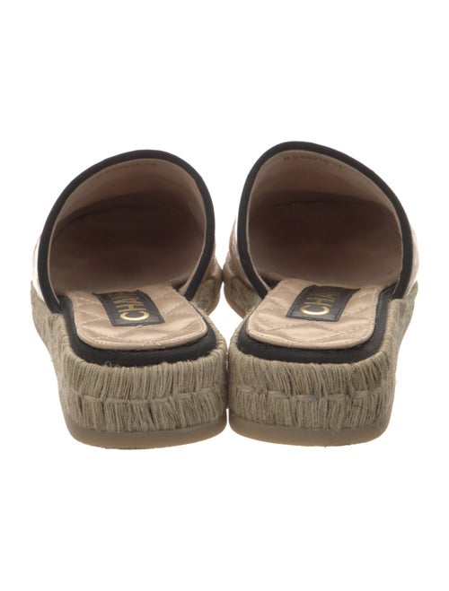 Chanel 2023 Interlocking CC Logo Mules