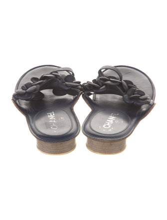 Chanel 2014 Interlocking CC Logo Slides