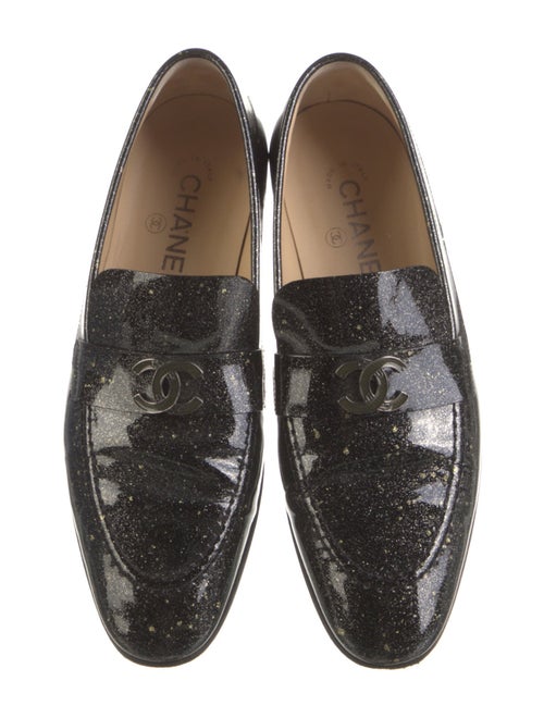 Chanel 2017 Interlocking CC Logo Loafers