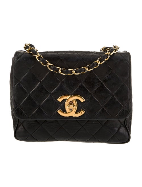 Chanel Quilted CC Single Flap Bag