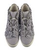 Chanel Interlocking CC Logo Satin Sneakers