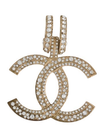 Chanel Clip-On Strass CC Single Earring
