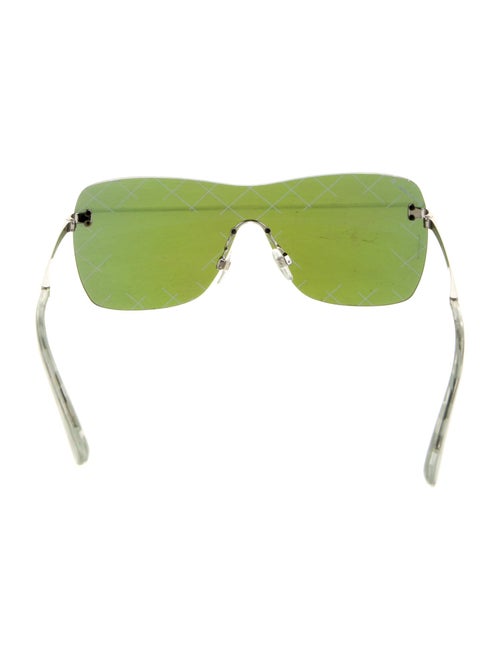 Chanel Interlocking CC Logo Oversize Sunglasses