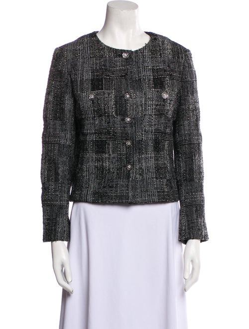 Chanel 2022 Tweed Pattern Evening Jacket