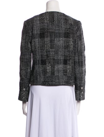 Chanel 2022 Tweed Pattern Evening Jacket