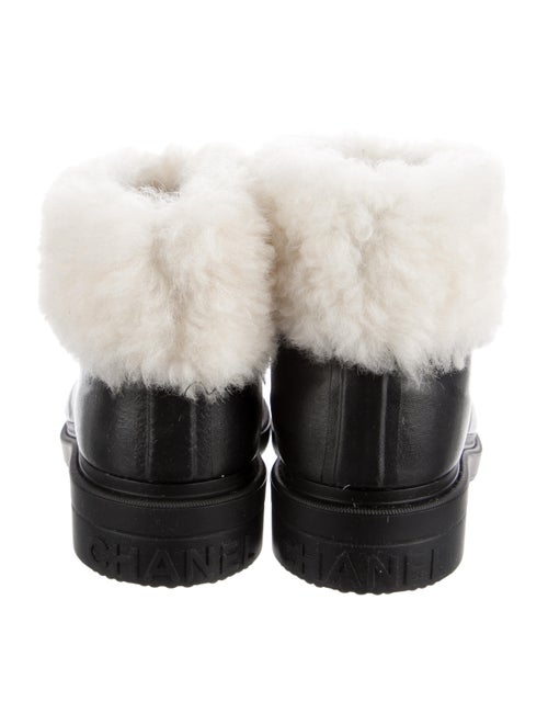 Chanel 2025 Interlocking CC Logo Rain Boots