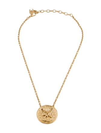 Chanel 2024 Medallion Pendant Necklace