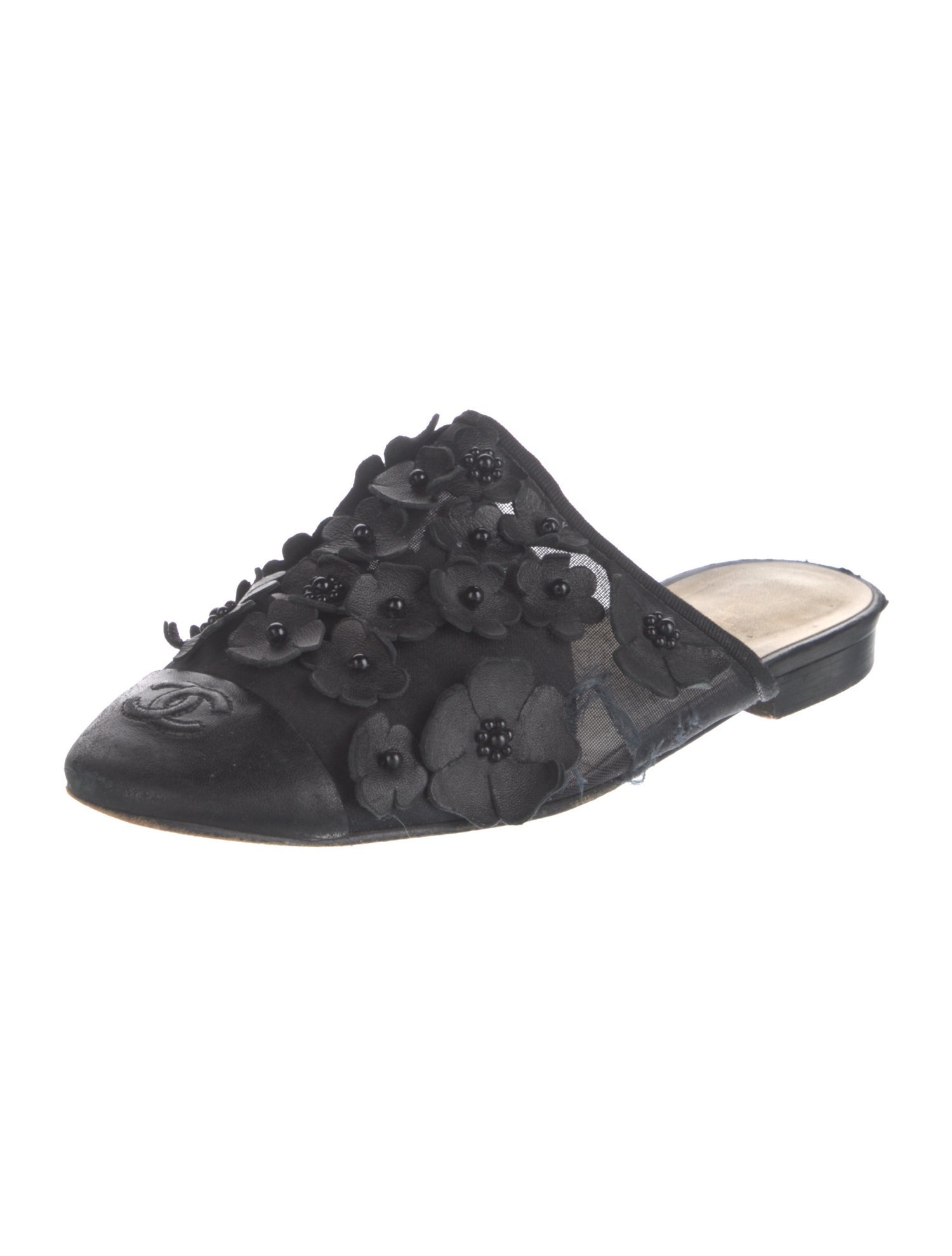 Chanel 2017 Interlocking CC Logo Mules