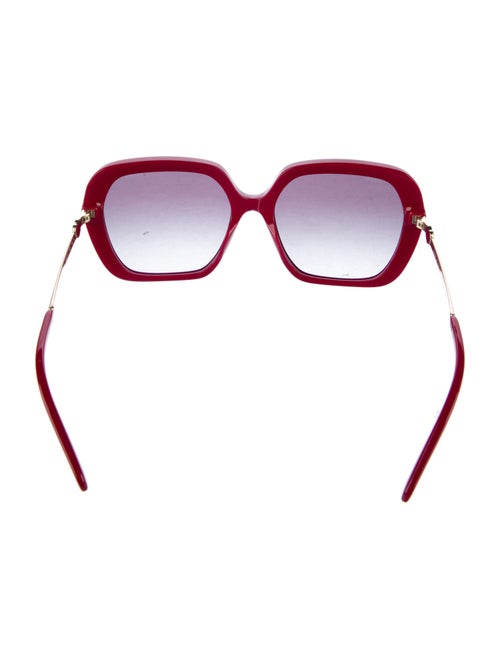 Chanel Interlocking CC Logo Oversize Sunglasses