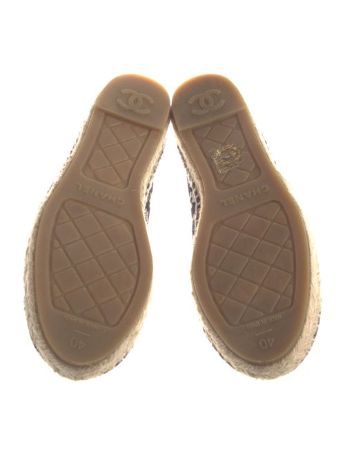 Chanel 2022 Interlocking CC Logo Espadrilles
