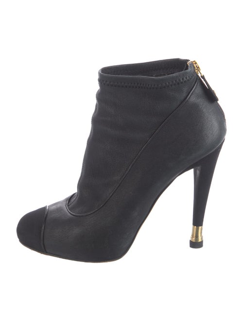 Chanel 2012 Interlocking CC Logo Boots