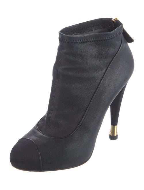 Chanel 2012 Interlocking CC Logo Boots