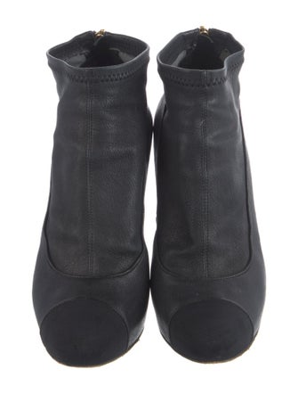 Chanel 2012 Interlocking CC Logo Boots